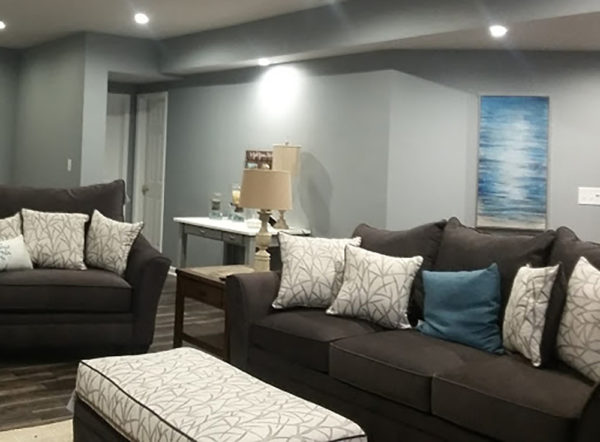 Basement Remodel - EWC Home Services & Interior Design